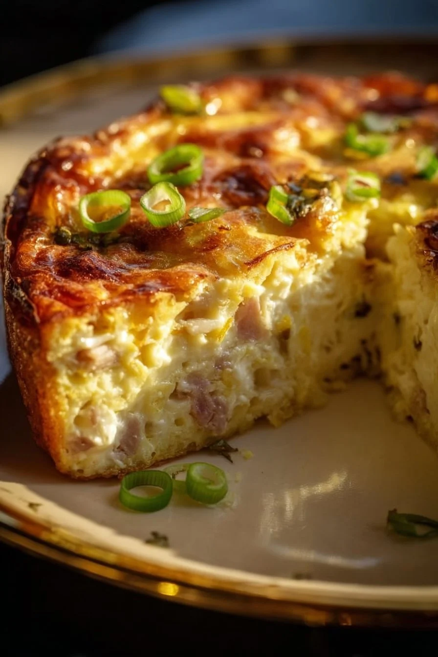 Delicious Farmer's Casserole with fresh vegetables and savory ingredients