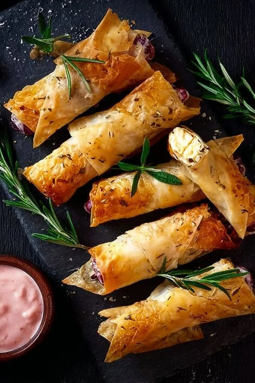 Delicious assortment of Filo Pastries showcasing their flaky texture and variety.