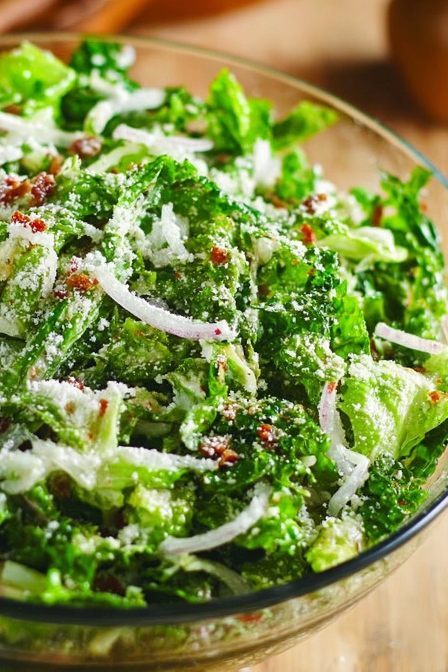 Lemon Parmesan Salad