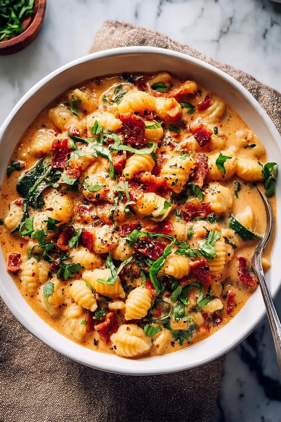 Cozy Italian Pasta Bowl