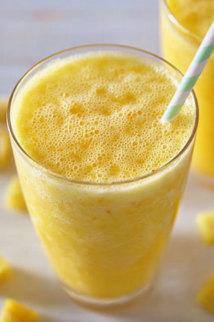 Protein Pineapple Turmeric Smoothie | Randa Nutrition