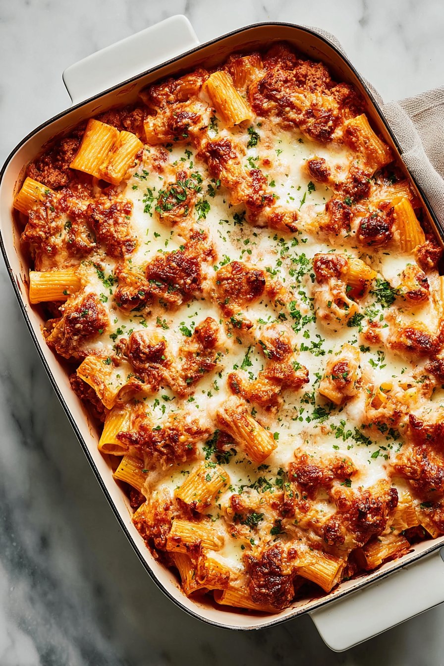 Baked Rigatoni