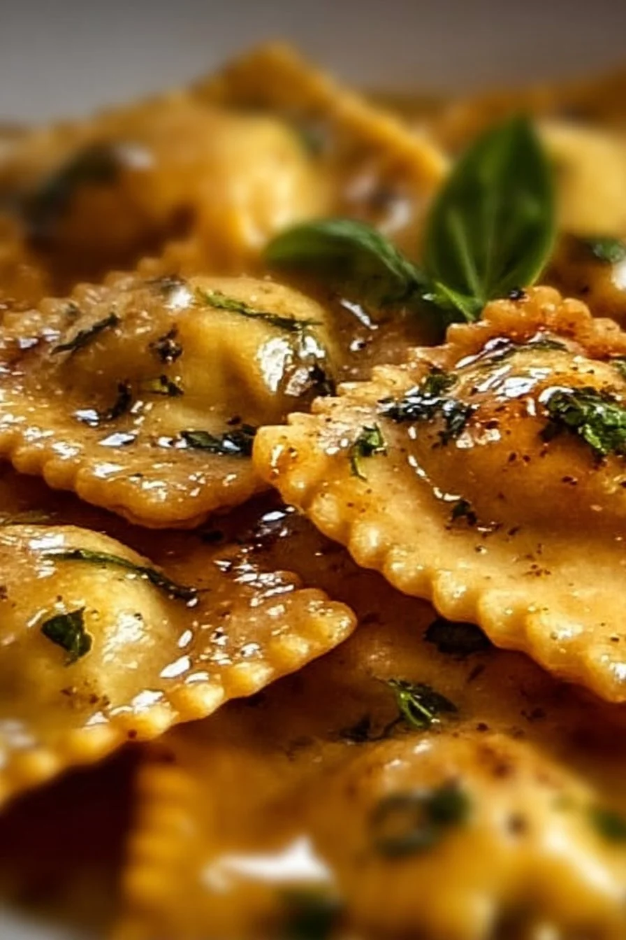 Delicious Marry Me Chicken served with ravioli for a romantic dinner