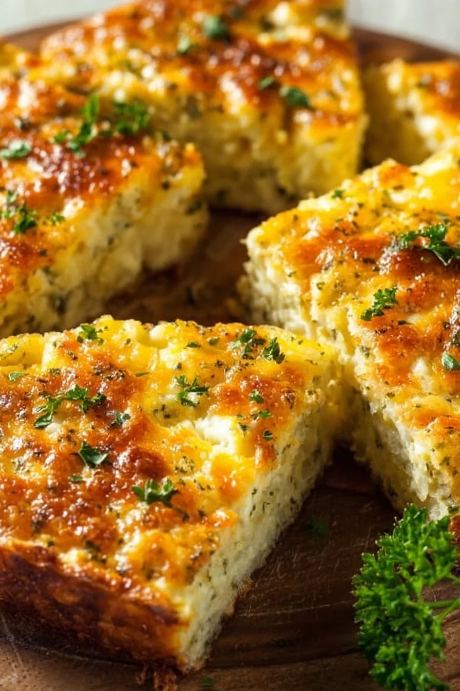 Martha Stewart's Christmas breakfast casserole served on a festive table