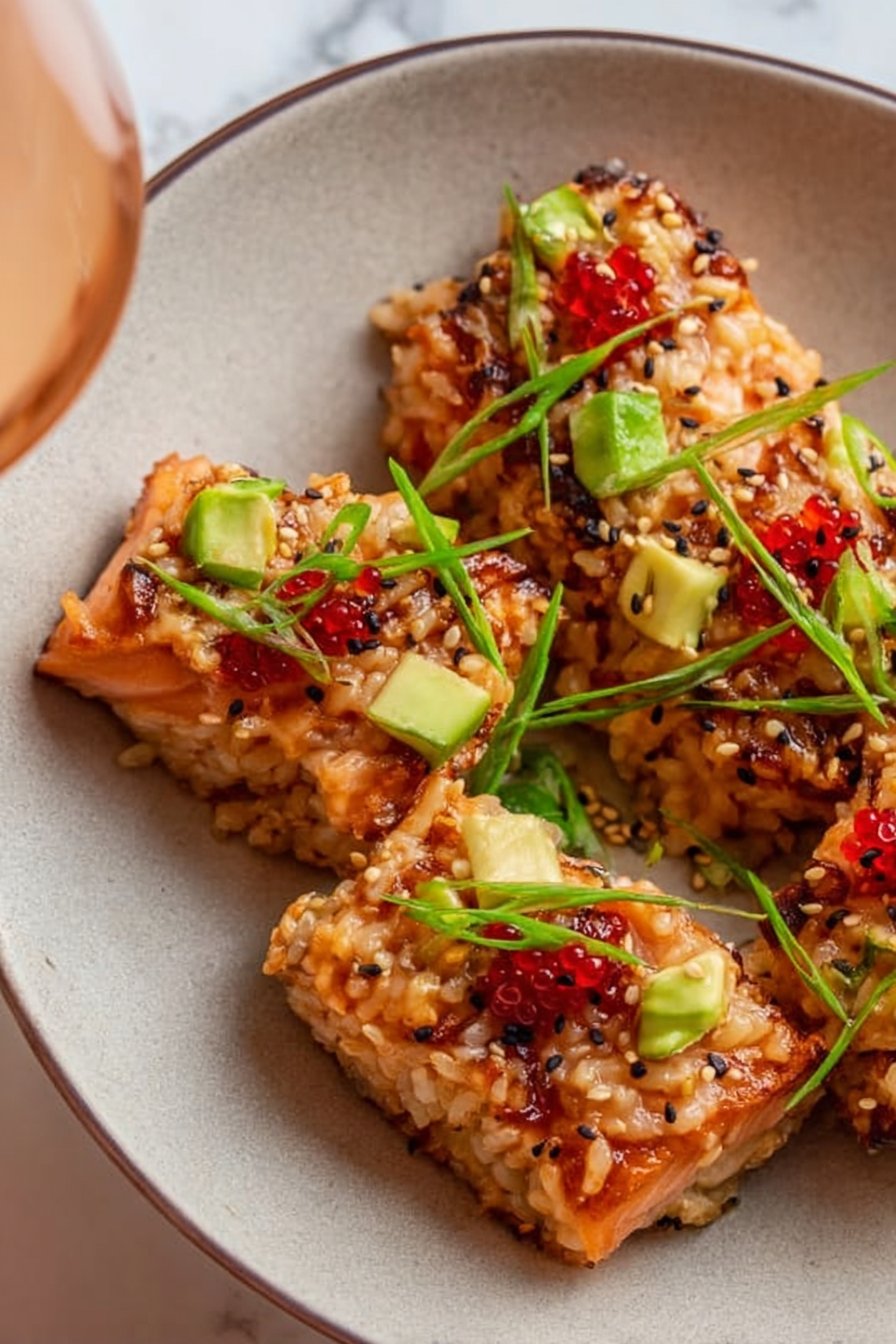 Salmon Crispy Rice