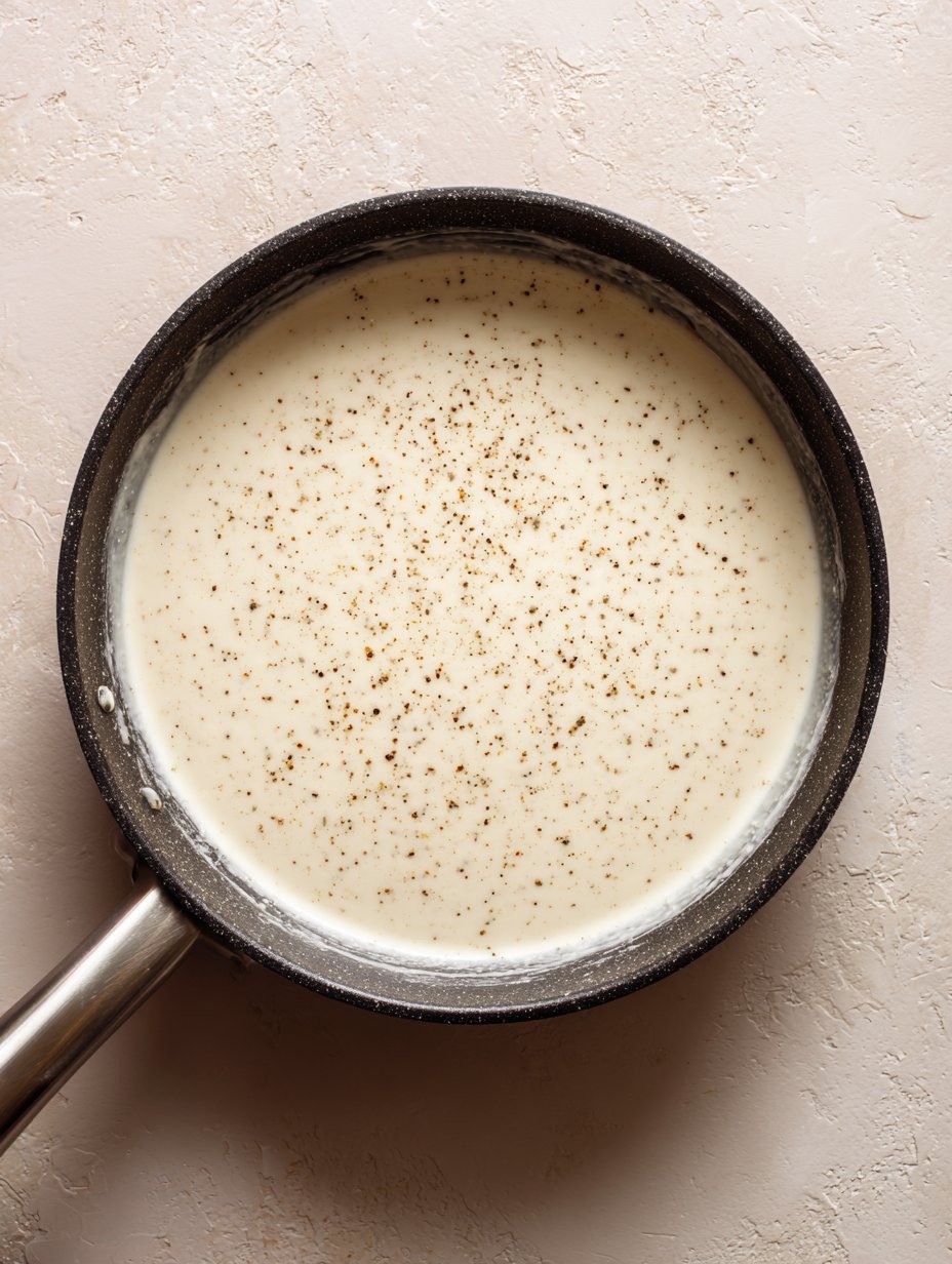 Homemade Alfredo Sauce Recipe with 4 Ingredients