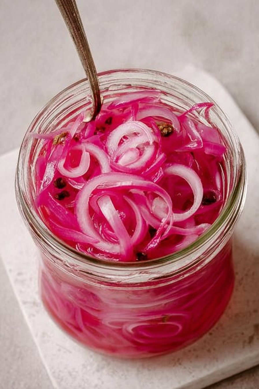 Quick Pickled Red Onions