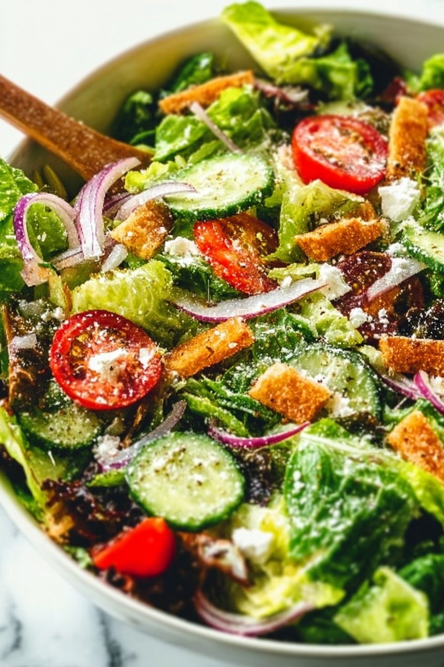 Classic House Salad - Quick and Easy