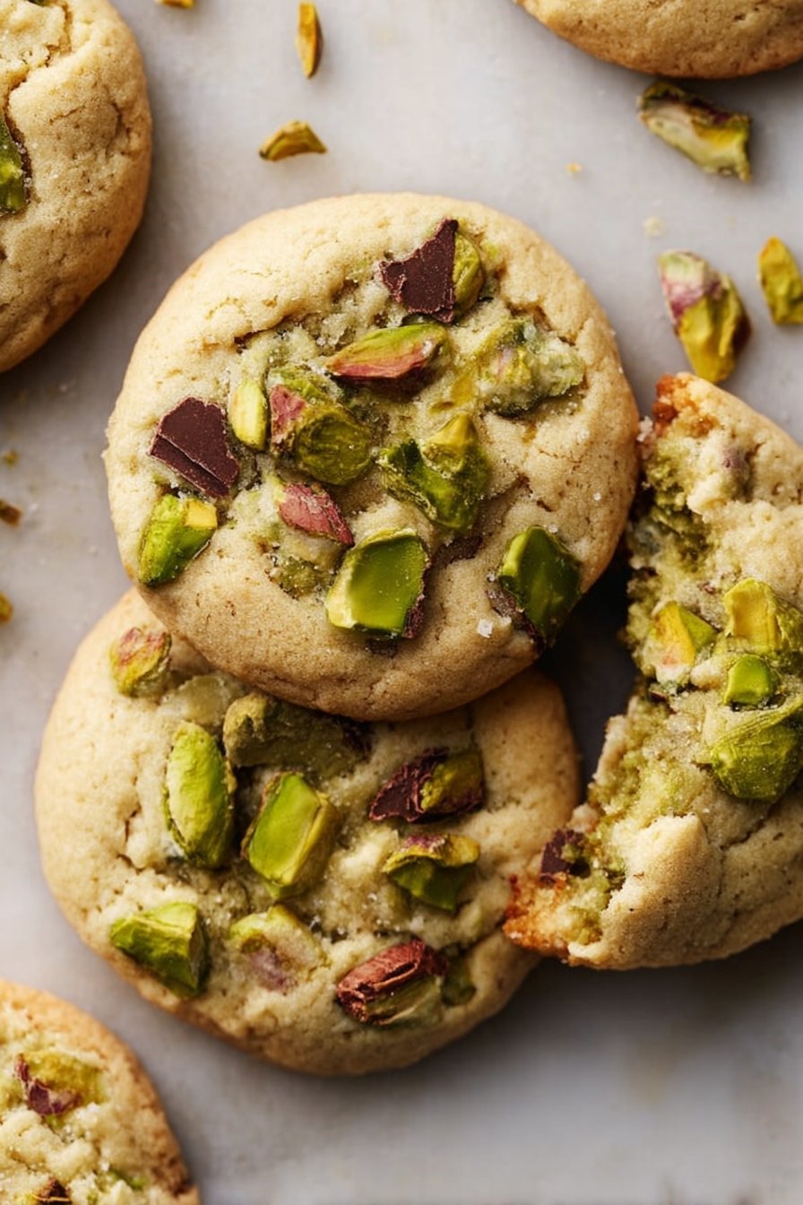 Pistachio Cream Cookies