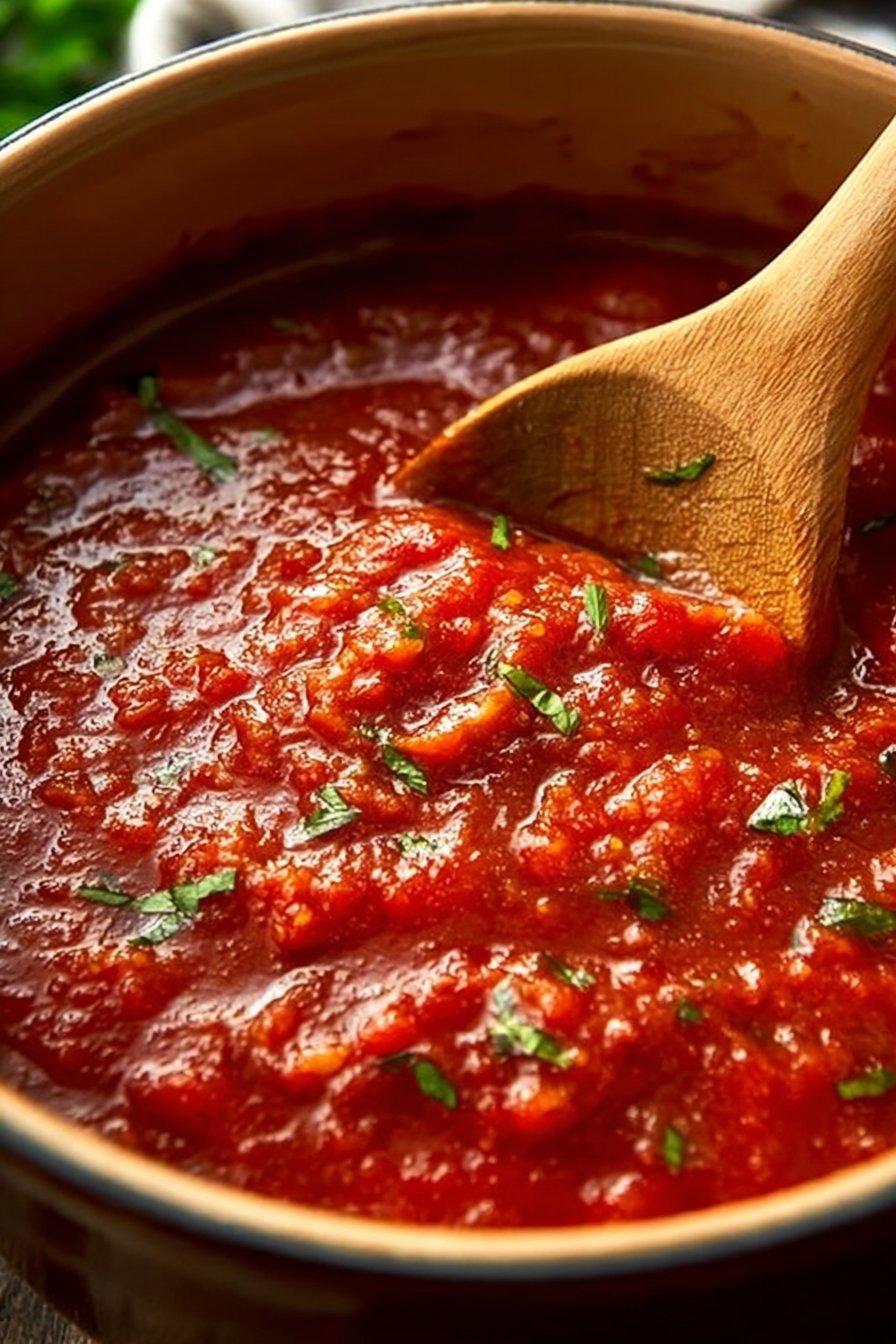 Homemade Marinara Sauce