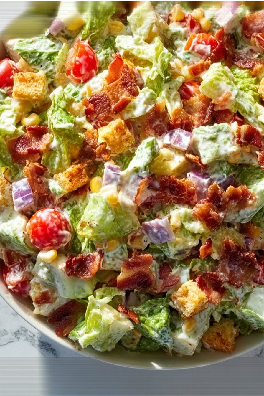Bacon Ranch Chopped Salad