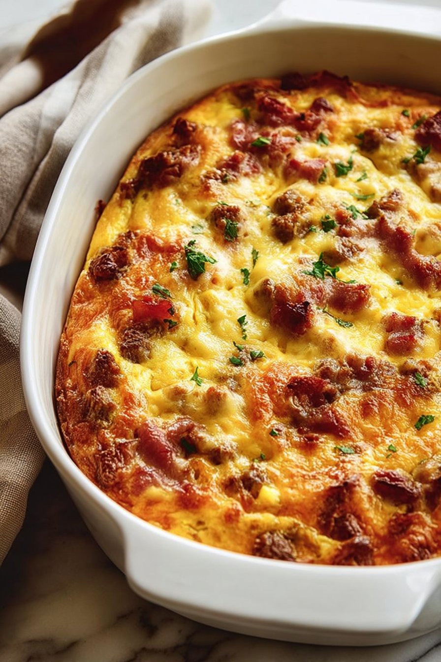 Overnight Breakfast Casserole