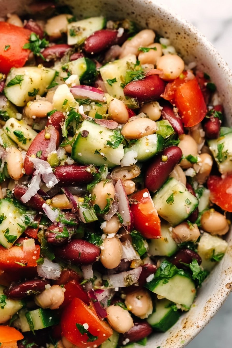 Mediterranean Bean Salad