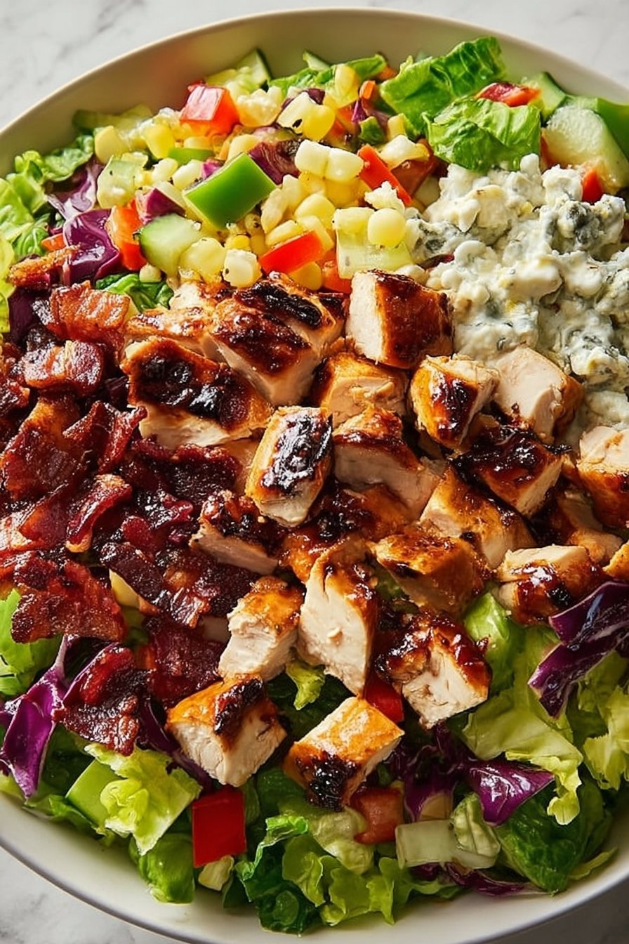 BBQ Chicken Chopped Salad