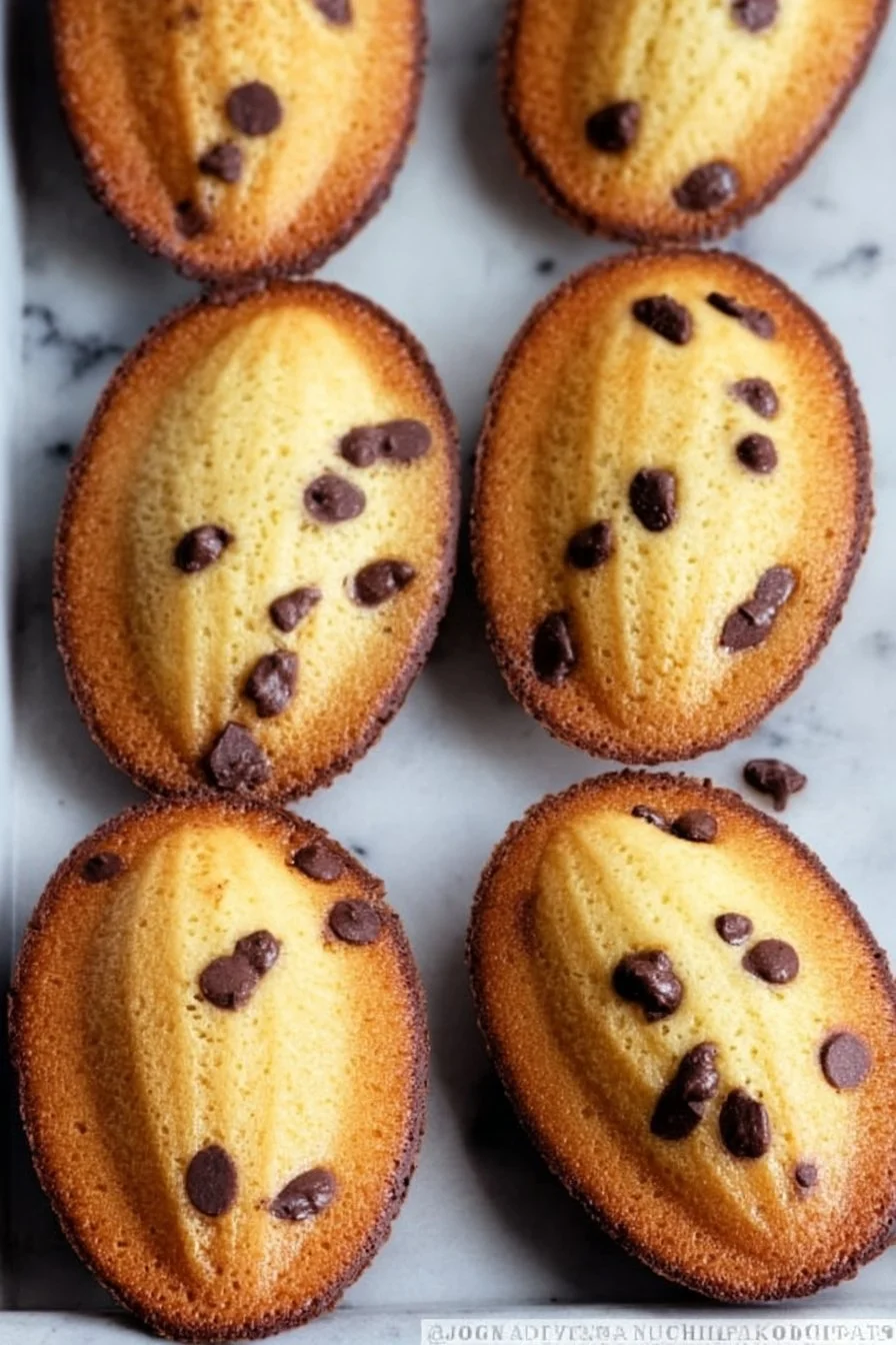 Chocolate Chip Madeleines