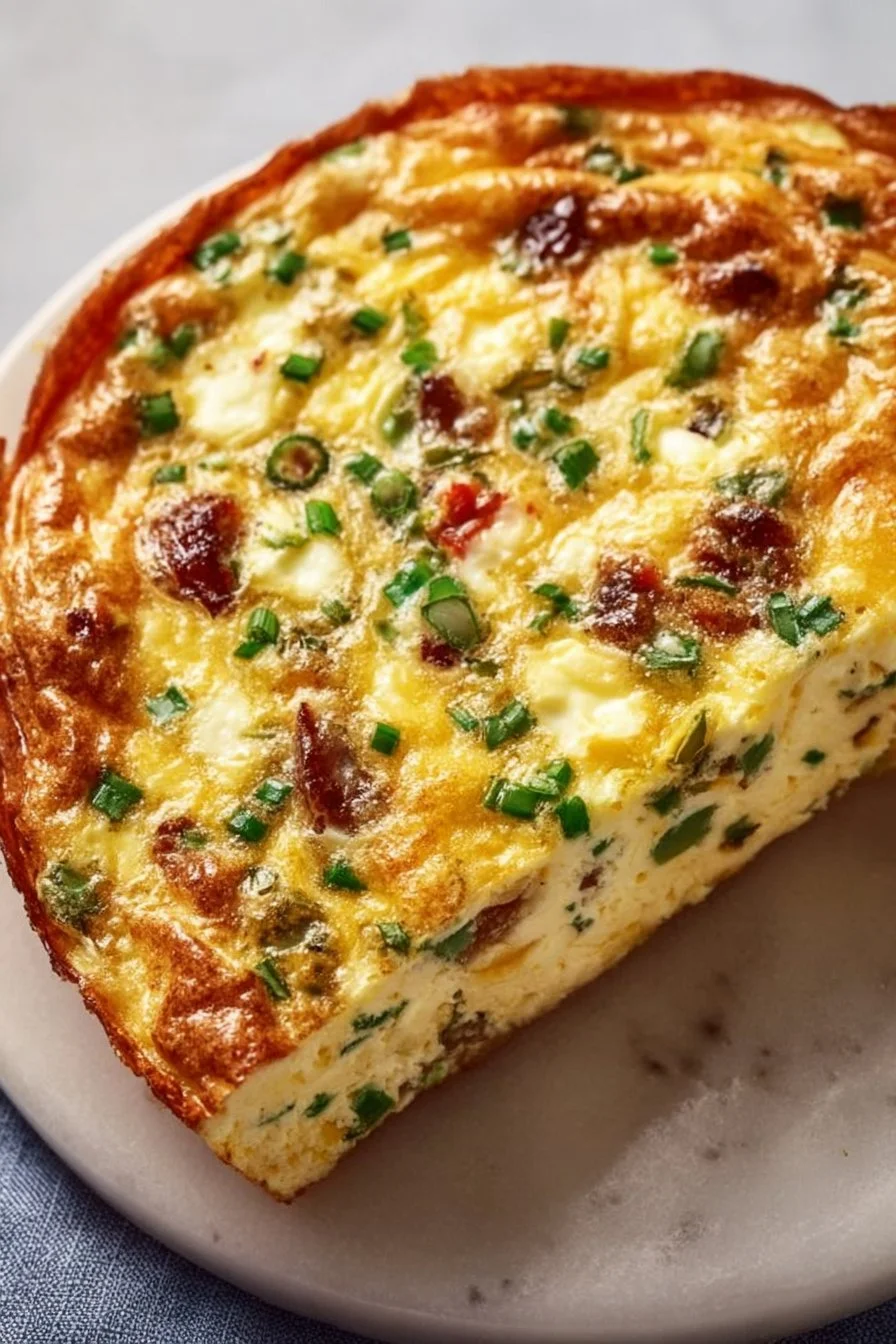 Crustless Ricotta Quiche
