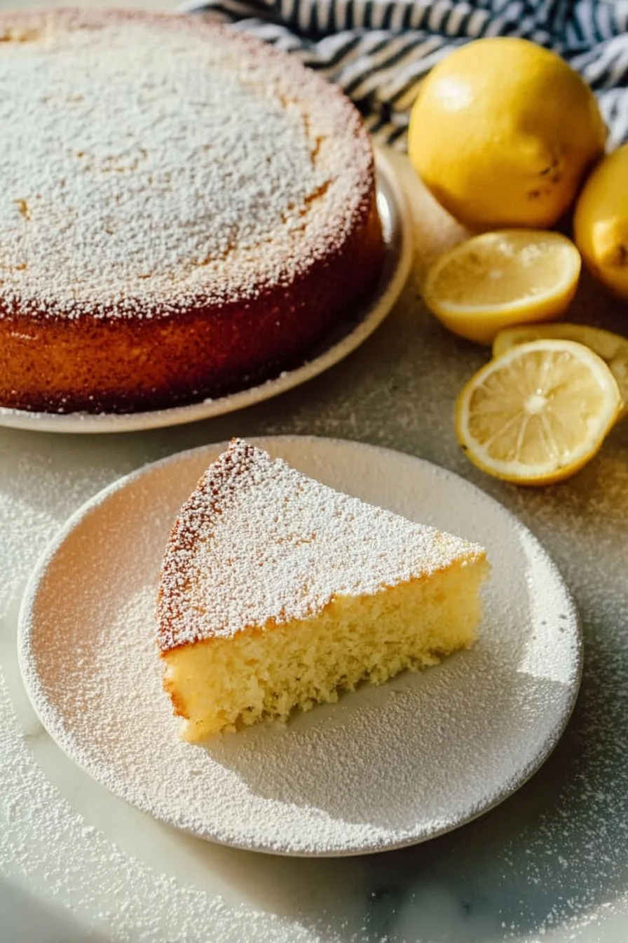 Italian Lemon Ricotta Cake