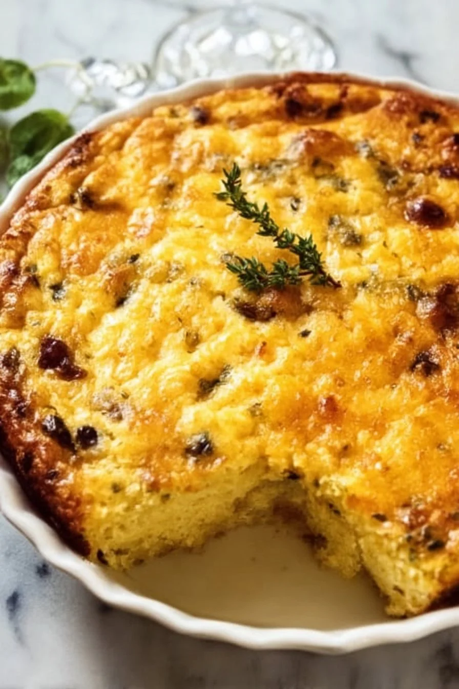 Polenta Breakfast Bake