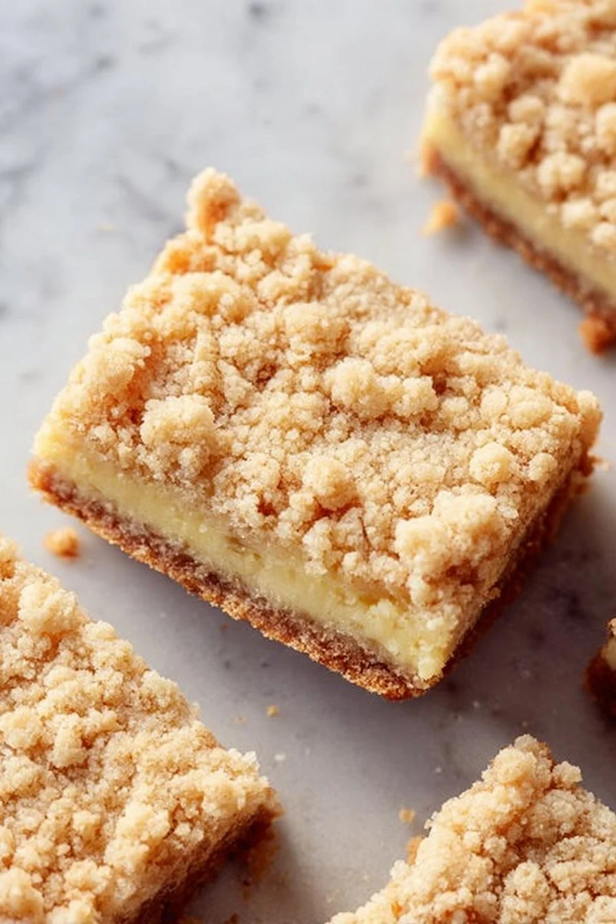 Ricotta Crumb Bars