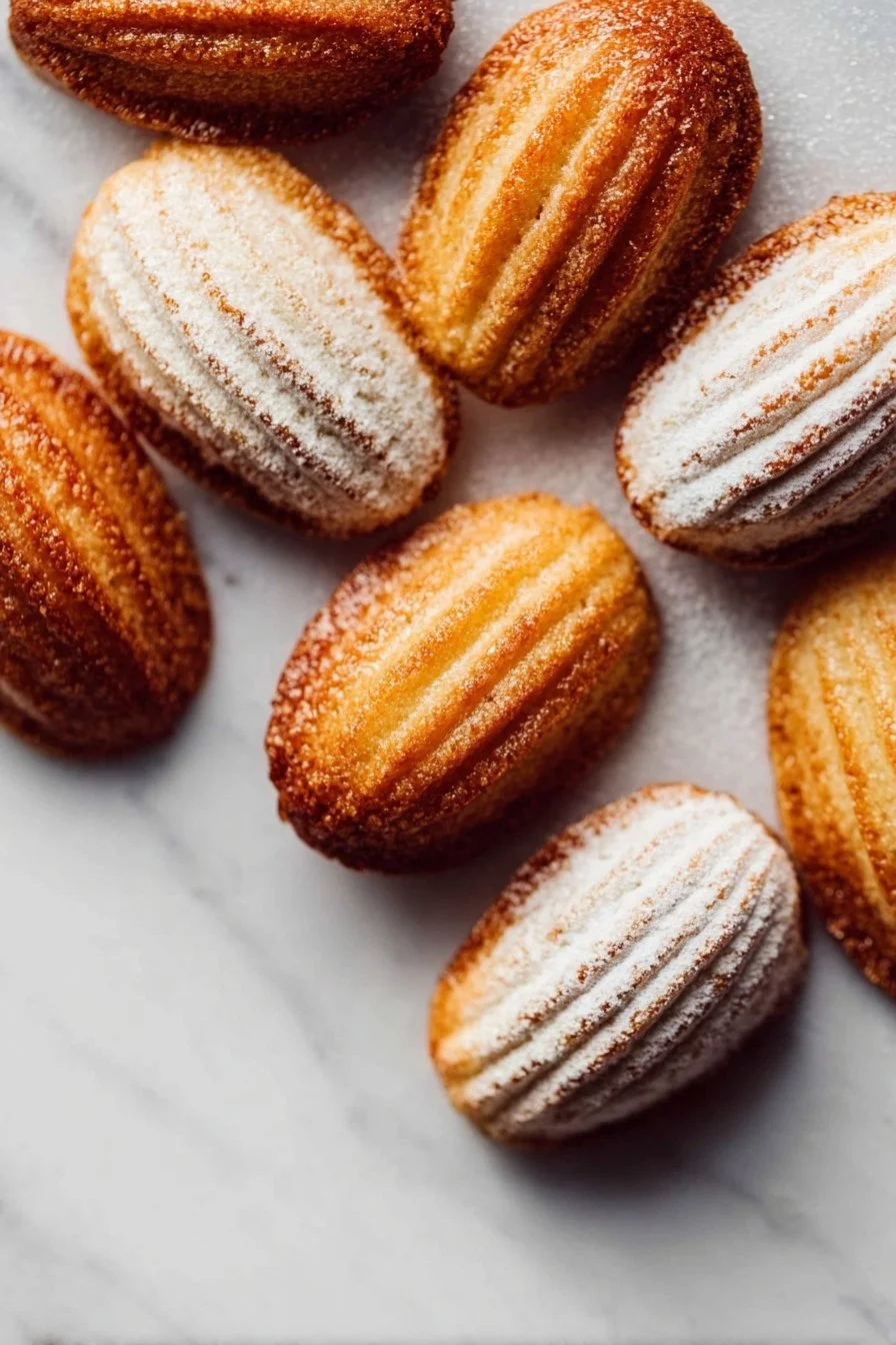 Vanilla Bean Browned Butter Madeleine Recipe